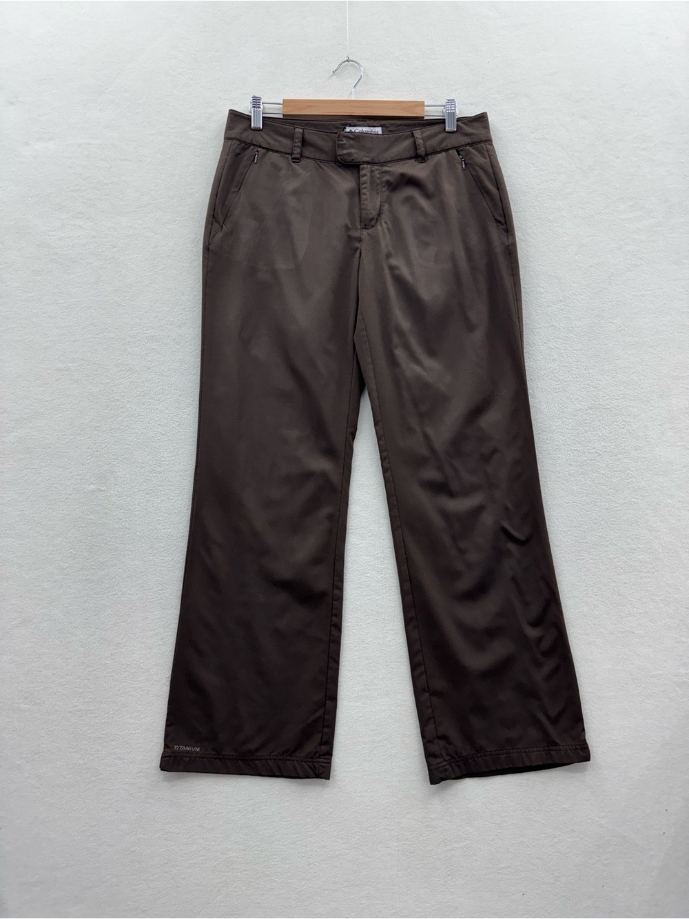 Columbia Titanium Women's 8 Brown Omni Dry Pants